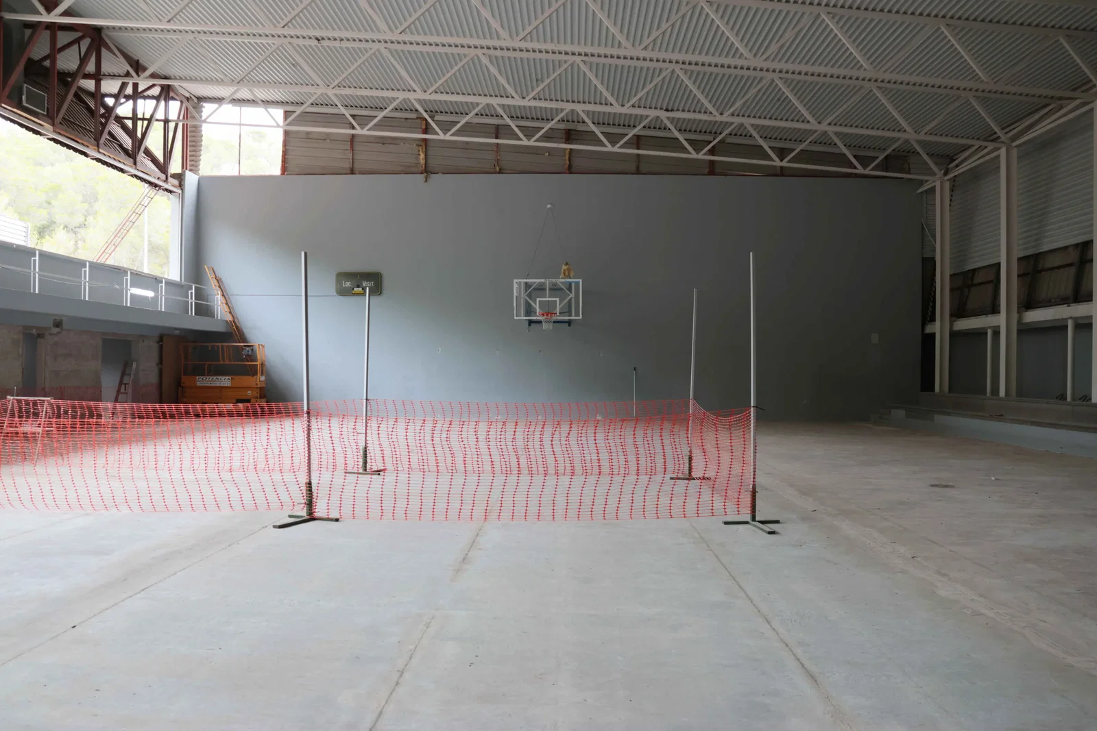 El Ayuntamiento de Sant Antoni inicia las obras de reforma integral del pabellón Quartó de Portmany