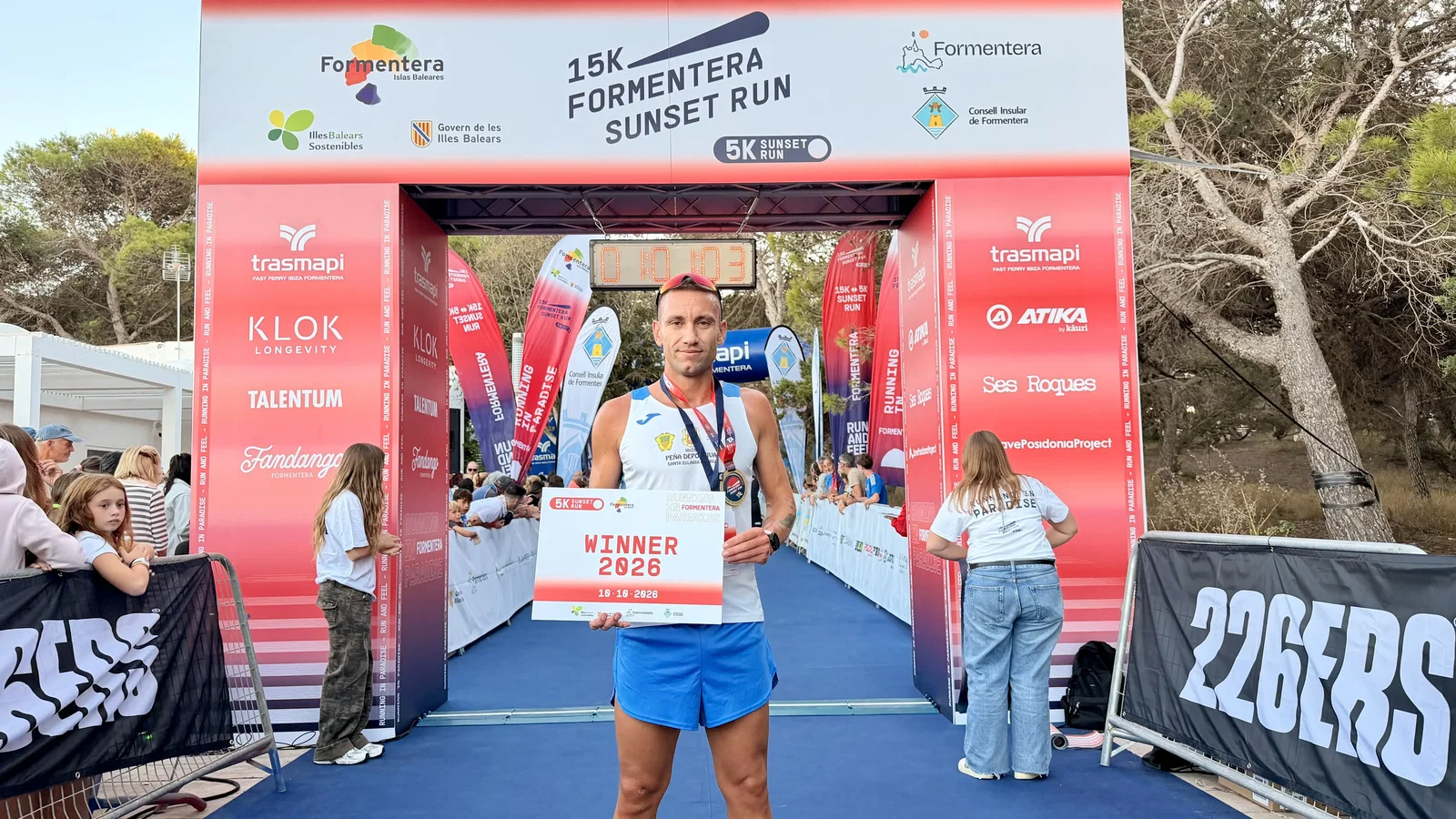 La 15K Formentera Sunset Run: la carrera más bonita del mundo vuelve a brillar al atardecer con cifras de récord