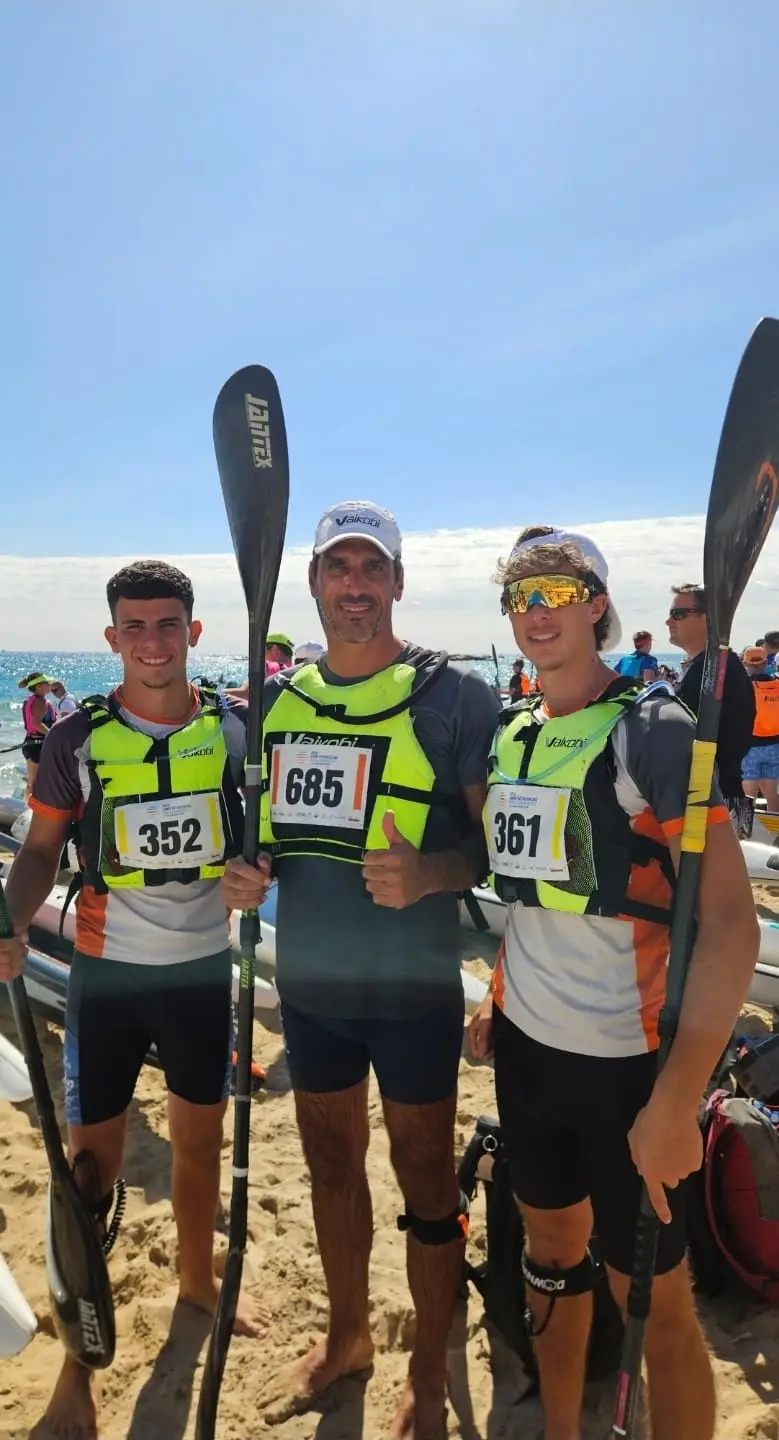 Daniel Sánchez, del CNSA, termina 5º en su regreso a un Campeonato del Mundo de Surfski, en aguas alicantinas