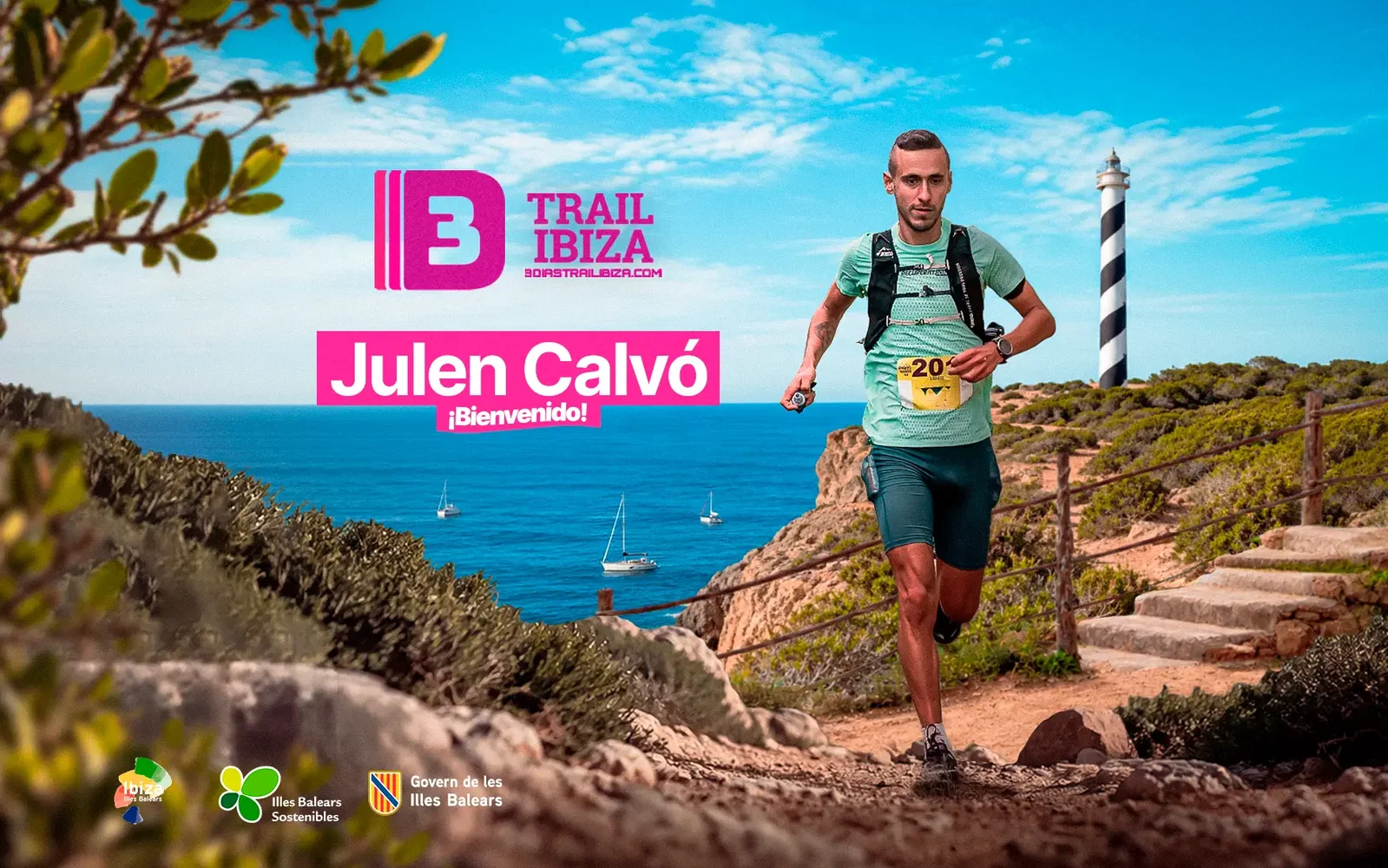 Julen Calvó regresa a 3 Días Trail Ibiza tras un 2026 para el recuerdo
