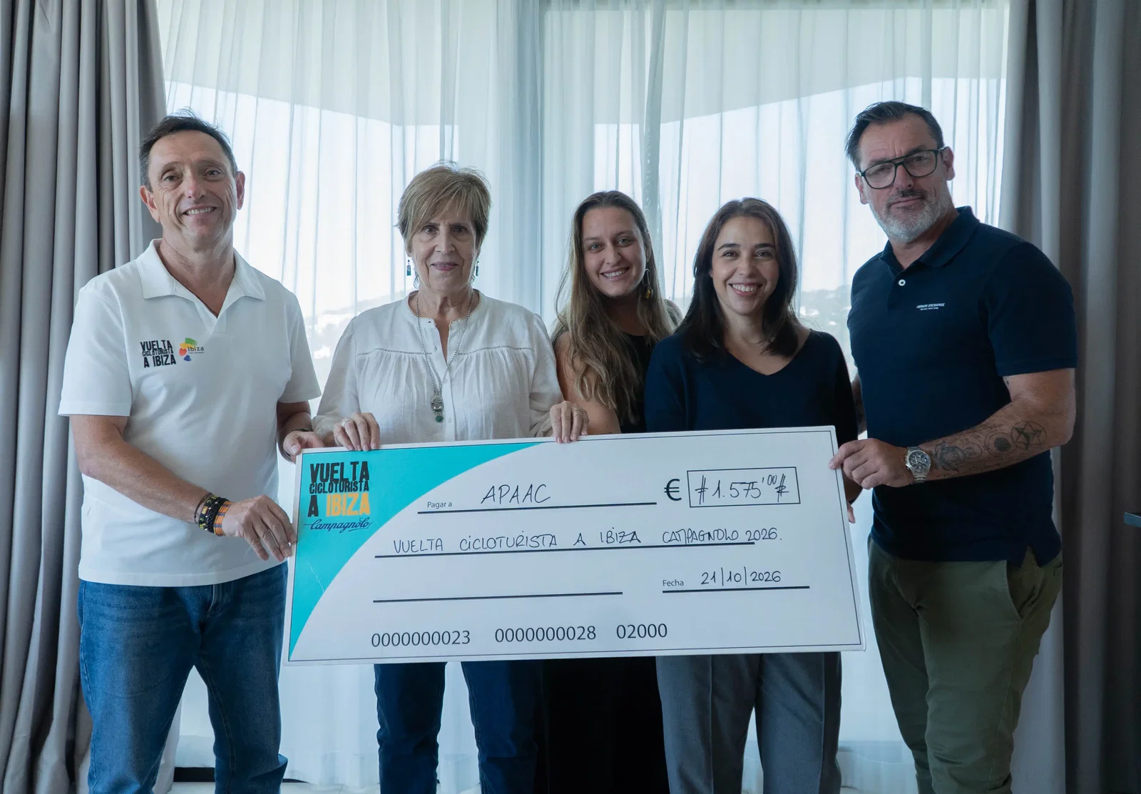 La Vuelta a Ibiza SIROKO by Shimano mantiene vivo el legado solidario de Bartolo Planells con dos iniciativas a beneficio de APAAC