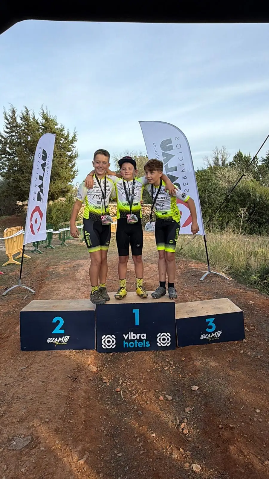 El ciclismo base pitiuso brilla en Sant Rafel: Resultados y podios de la Bicikids