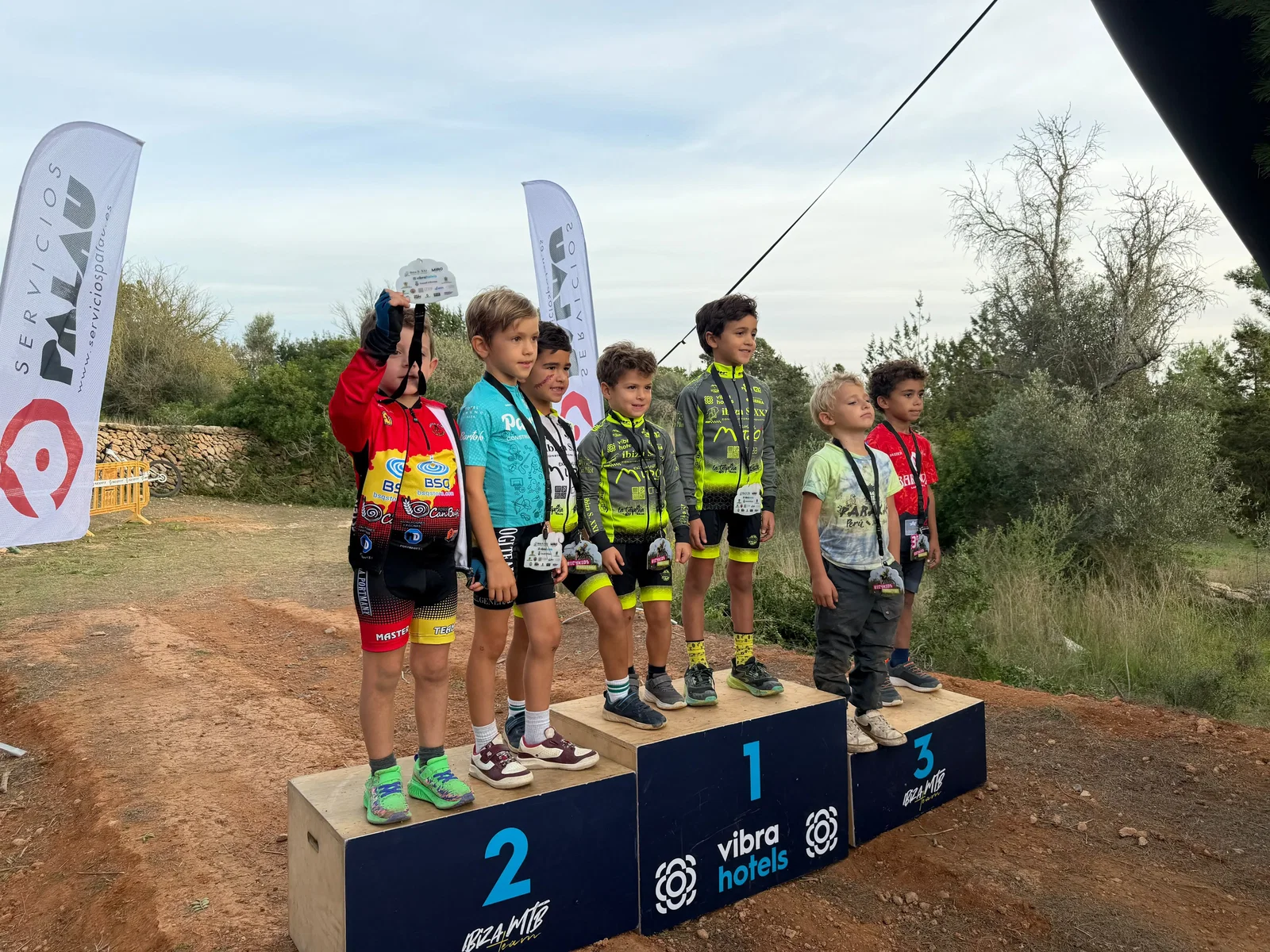 El ciclismo base pitiuso brilla en Sant Rafel: Resultados y podios de la Bicikids