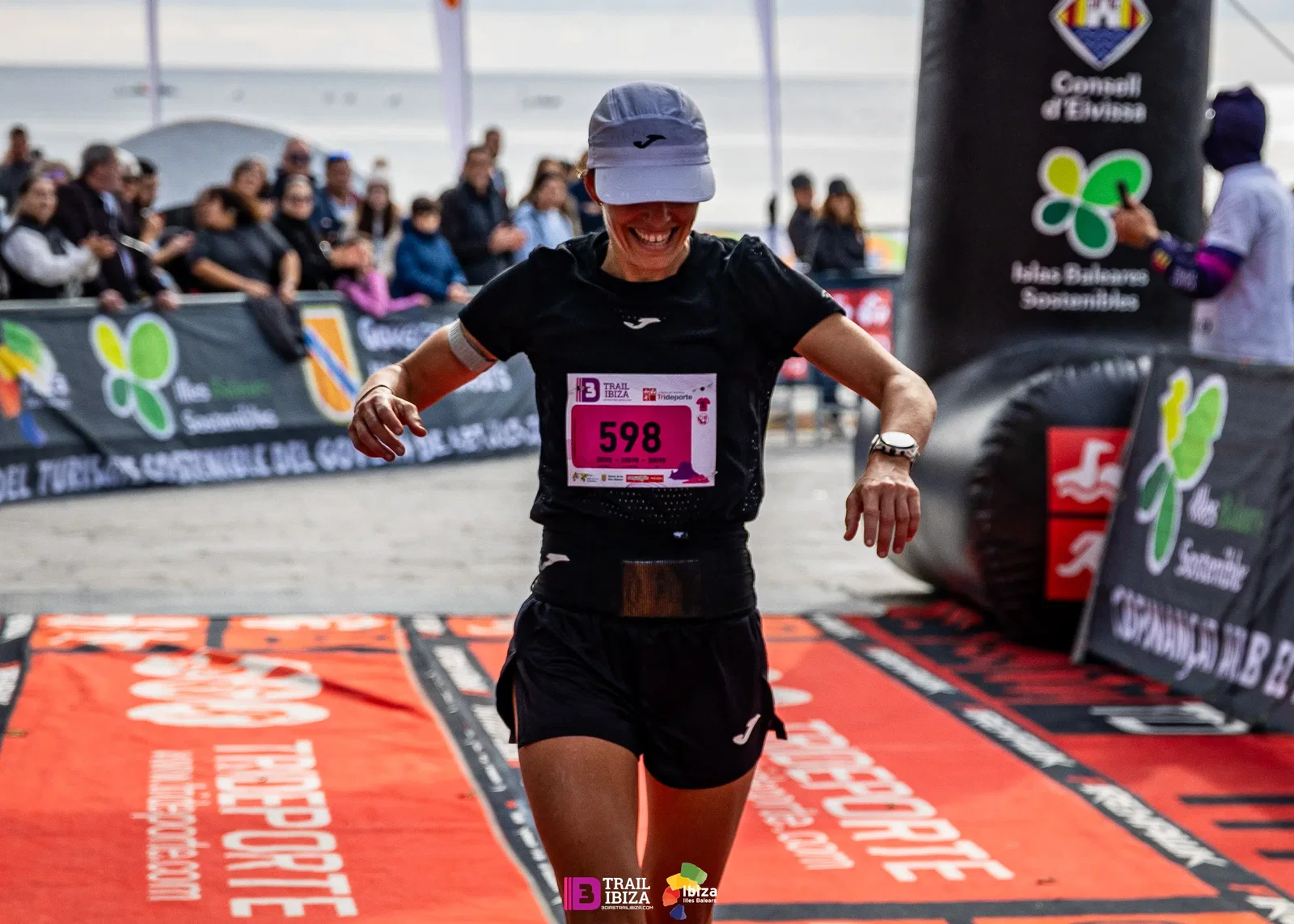 Bel Calero vuelve a Ibiza tras subir al podio en su debut en 3 Días Trail Ibiza